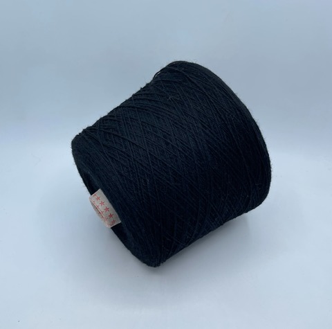 Бобинная пряжа (пр.Италия),art-Shetland super soft 750м/100гр, 100% Шерсть шетланд, цвет-Черный(173). арт-33101