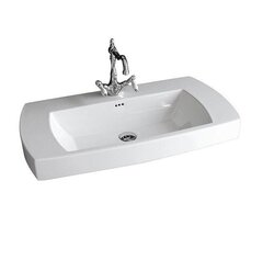 ArtCeram Jazz JZL001 01 00 Раковина, Artceram, Jazz, ширина, мм-915, глубина, мм-480, высота, мм-175, тип установки-с консолью, отверстия для смесителя-1 сквозное, 2 промаркированных, перелив-есть, без декора, материал-керамика, крепления в комплекте фото