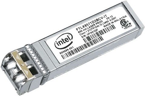 Оптический трансивер Intel 10GBASE-SR/1000BASE-SX SFP+, E10GSFPSR