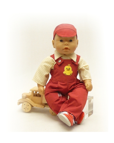 Полукомбинезон - На кукле. Одежда для кукол, пупсов и мягких игрушек.