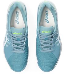 Женские теннисные кроссовки Asics Solution Swift FF Clay - gris blue/white