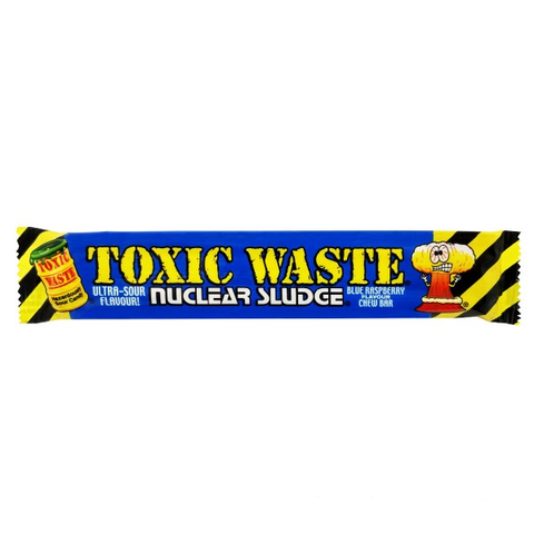Жевательная конфета со вкусом черники TOXIC WASTE Nuclear sludge, 20 гр