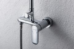 ДУШЕВАЯ КОЛОННА СО СМЕСИТЕЛЕМ ДЛЯ ДУША BRAVAT OPAL F9125183CP-A-RUS