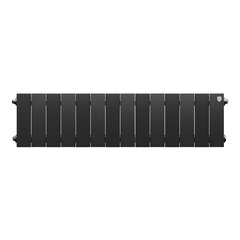 Royal Thermo PianoForte 200 Noir Sable, 14 секций - радиатор с подключением нижним правым