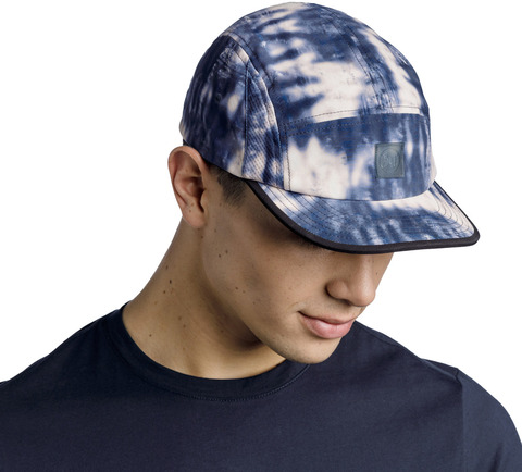 Картинка кепка Buff 5 Panels Cap Deri Blue - 2