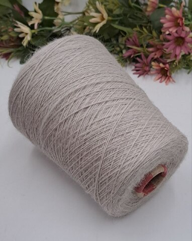 100% шерсть Transilana British wool - Беж 118GY2 390м/100гр