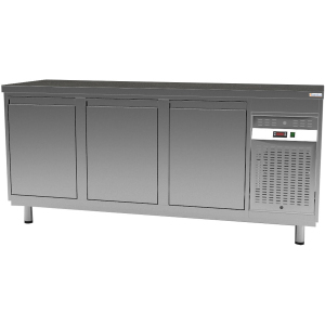 Стол холодильный Gastrolux СОБ3-187/3Д/S/К Satinet