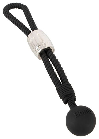 Черное эрекционное лассо с шариком-утяжелителем Heavy Rope - Orion You2Toys 50042250000