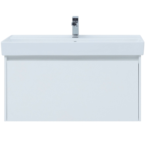 Aquanet 242580 Тумба Nova Lite 100 1+1 ящ. цв. бел. глянец (242580)