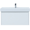 Aquanet 242580 Тумба Nova Lite 100 1+1 ящ. цв. бел. глянец (242580)