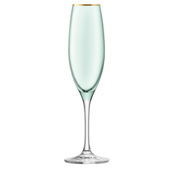Набор из 2 бокалов флейт для шампанского Sorbet, 225 мл, зелёный, фото 3