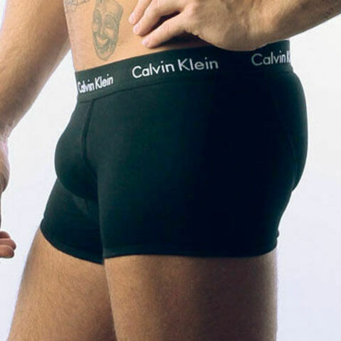 Мужские трусы боксеры черные Calvin Klein 365 Boxer Black CK12102
