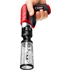 ЗУБР ViX 3.6 В, аккумуляторная отвертка, 10 бит, насадка штопор (ЗО-Е-3.6 ЛиМ1)