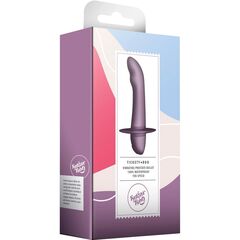 Фиолетовый вибратор для G-стимуляции Tickety-Boo - 11 см. - 