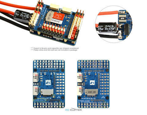 Полётный контроллер Matek H743-WLITE