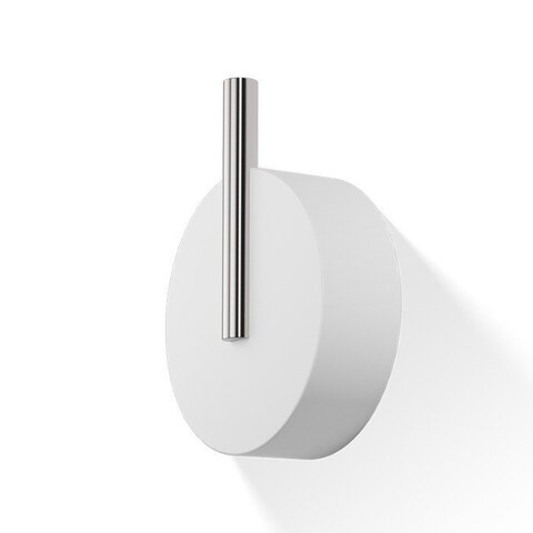 Decor Walther 0972755 Decor Walther Stone WHG Крючок, цвет: белый / сталь матовая