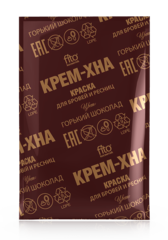 FITOкосметик Краска ГОРЬКИЙ ШОКОЛАД  для бровей и ресниц крем- хна в готовом виде  2*2мл