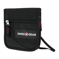 Кошелек на шею Swissgear, черный, 14х2х16 см