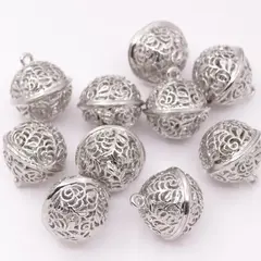 Бубенцы металл 16 мм, серебро