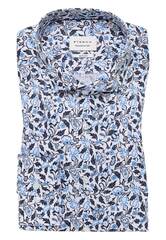 Сорочка мужская Eterna Slim Fit 1070-F182-17 с растительным принтом