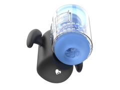 Инновационный робот-мастурбатор Black Knight с массажем бусинами