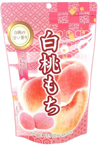 Пирожное Моти с белым персиком Seiki, пак 130г.