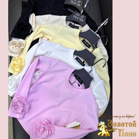 Лонгслив хлопок/люрекс д (4-9) 251118-NF846