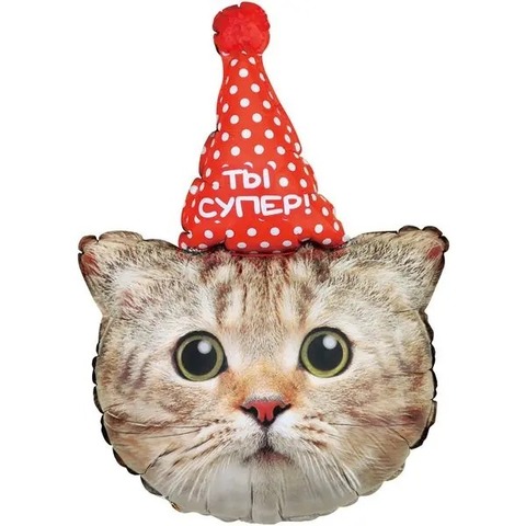 Фигура Котенок в колпачке, ты супер (Китай)
