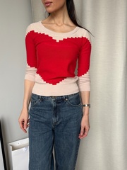 Хлопковый джемпер Sonia by Sonia Rykiel, S