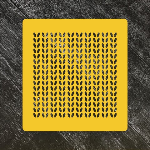 Трафарет-фон №31 Вязаный узор