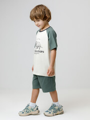 шорты  для мальчика  КР 400860/темно-зеленый 5611 к606