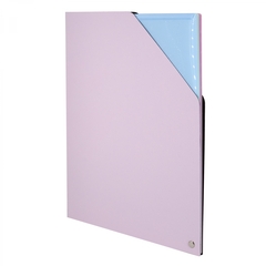 
          Папка архивная Alingar, A4, 330*250 мм, пластик, 1500 мкм, на резинке с 4 файлами, розовая