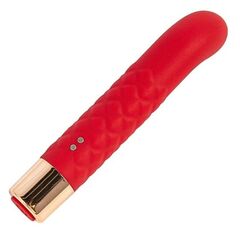 Вибратор для G-точки Boys of Toys, красный, 14,5 см