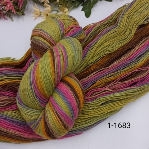 Дундага 6/1 шерсть секционного окрашивания 01-1683 420м/100гр