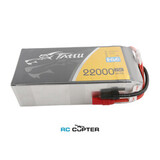 АКБ Gens Ace Tattu 22000mAh 22.8V HV 25C 6S1P Lipo Battery Pack