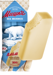 Эскимо МИШКА топленое молоко (пломбир) 70 гр.