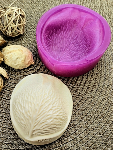 Молд пластиковый+Вайнер силиконовый лепесток розы 