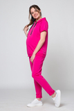 Спортивный костюм для беременных и кормящих 10621 фуксия