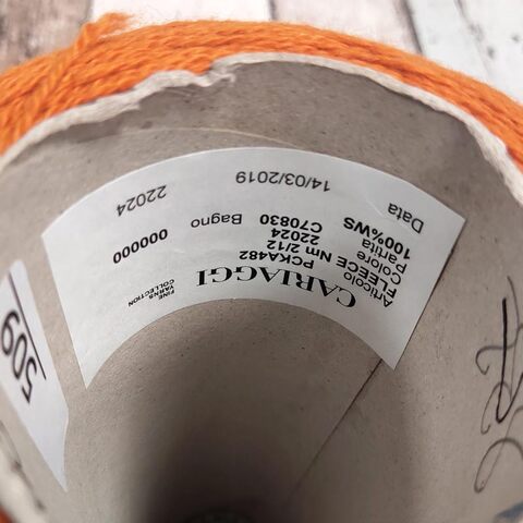 Кашемир CARIAGGI FLEECE 2/12 рыжий