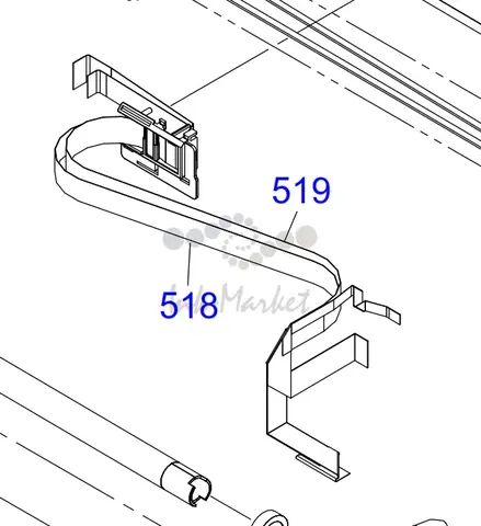 Epson - 2150122 - 35 Pin F2 Printhead Cable