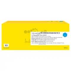TC-C045H/054H/067H C Картридж T2 для Canon i-SENSYS LBP611/621/631/MF631/641/651/HP M252/M254/M277/M280 (2500 стр.) голубой, с чипом