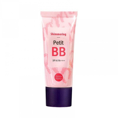 Holika Holika Petit BB Cream Shimmering ББ крем с жемчужной пудрой для сияния кожи