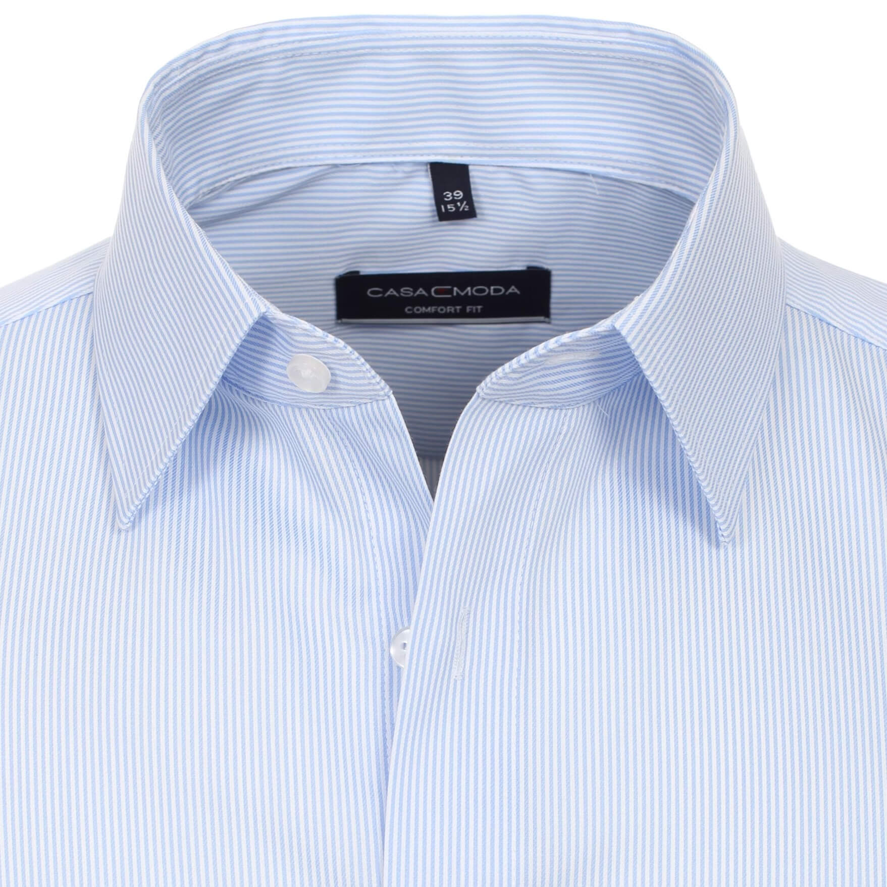 Сорочка мужская Casamoda Comfort Fit 334098000-100 в голубую полоску