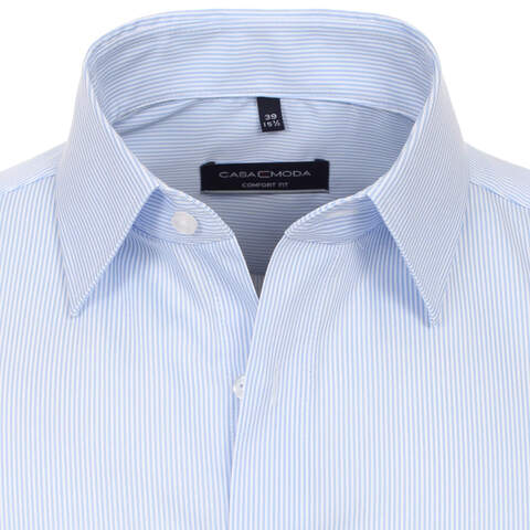Сорочка мужская Casamoda Comfort Fit 334098000-100 в голубую полоску