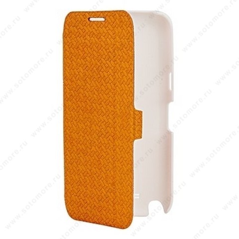 Чехол-книжка Yoobao для Samsung Galaxy Note 2 N7100 - Yoobao Fashion Leather Case (British style pattern) Orange