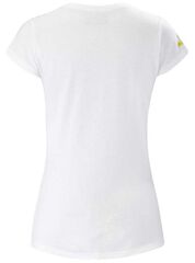 Женская теннисная футболка Babolat Exercise Big Flag Tee Women - white