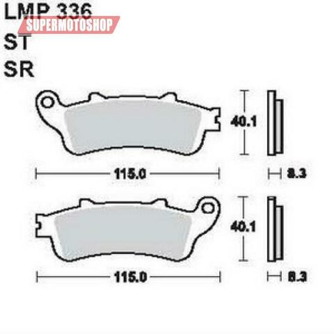 Тормозные колодки премиум класса AP RACING (BREMBO) AP-LMP336 SR
