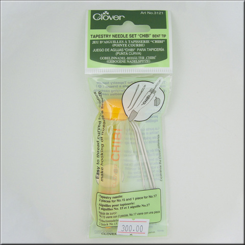 Набор игл CHIBI с изогнутым кончиком 3121 Clover