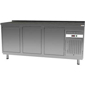 Стол холодильный Gastrolux СОБ3Б-187/3Д/S/К Satinet