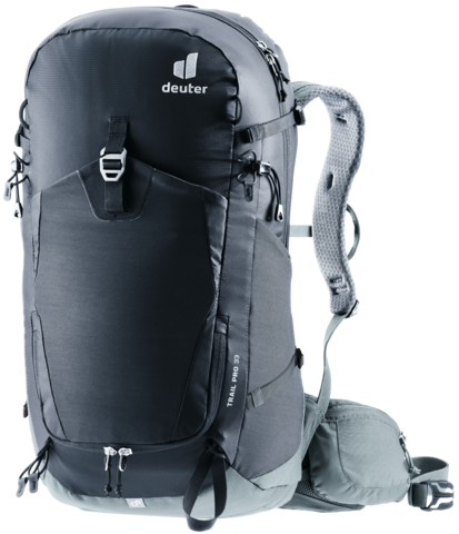 Картинка рюкзак туристический Deuter Trail Pro 33 Black-Shale - 1
